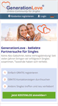 Mobile Screenshot of de.generationlove.com