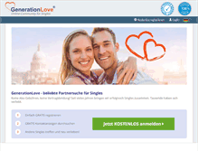 Tablet Screenshot of de.generationlove.com
